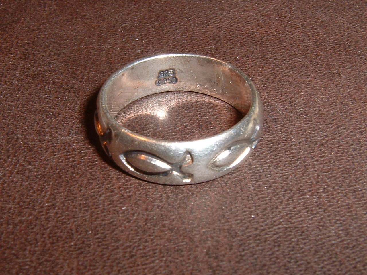 Silver Ring After Cleaning