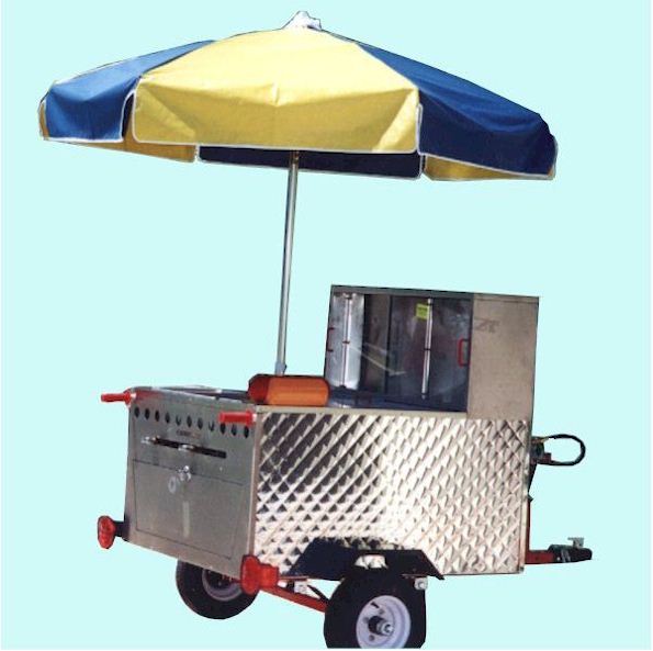 model 2002 hot dog cart